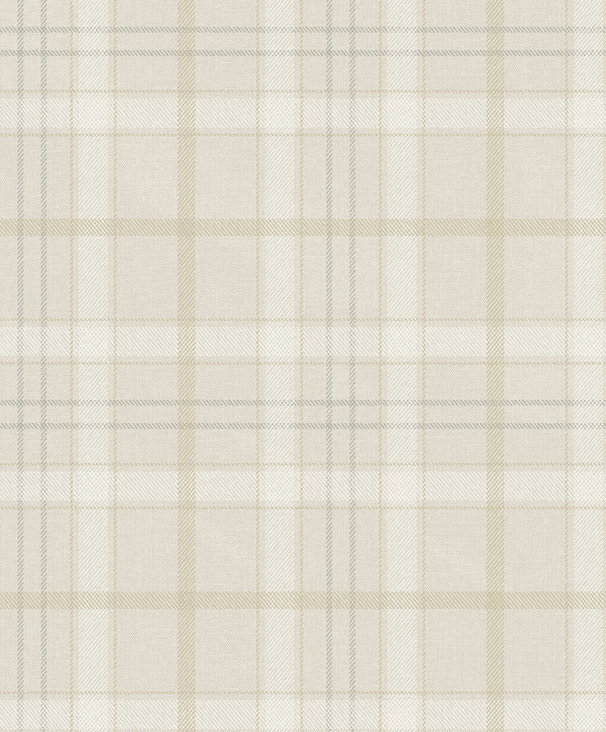 Etten Studios Etten Prepasted Wallcoverings Tailor Plaid Prepasted Plaid Traditional Beige   - EP10307