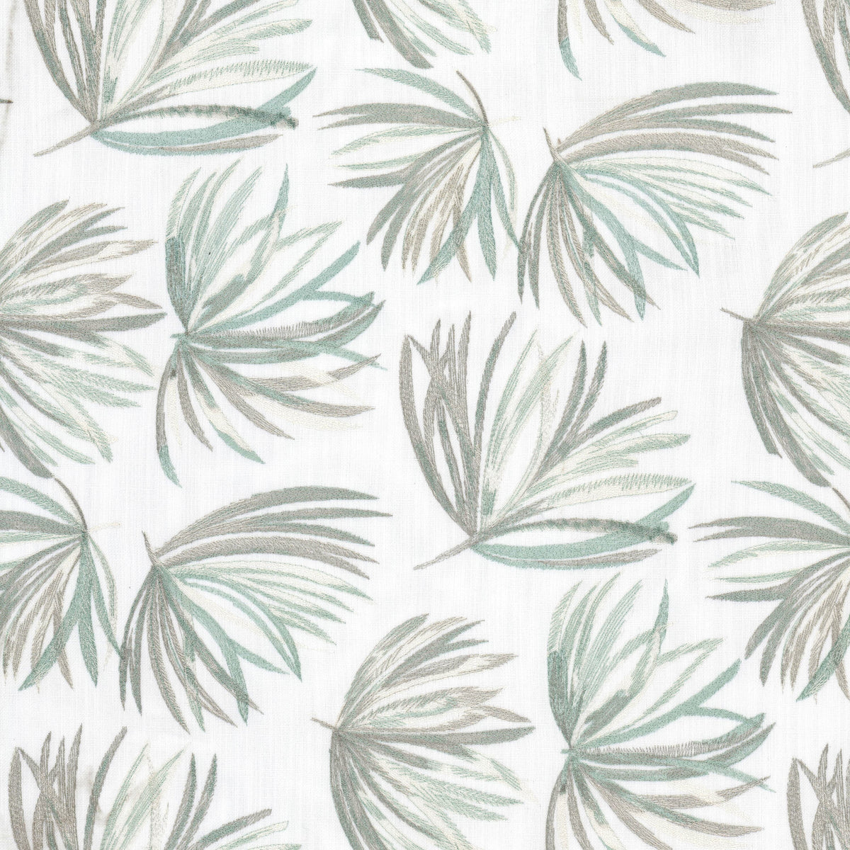 STOUT TEXTILES  MULTIPURPOSE,EMBROIDERIES TRANSITIONAL,, LEAF GLACIER   - EPHR-1