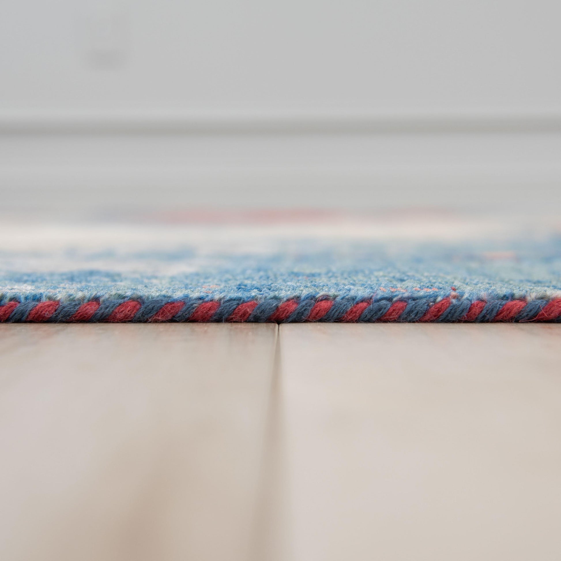 Mid-Century Modern rug, 2' x 8'.