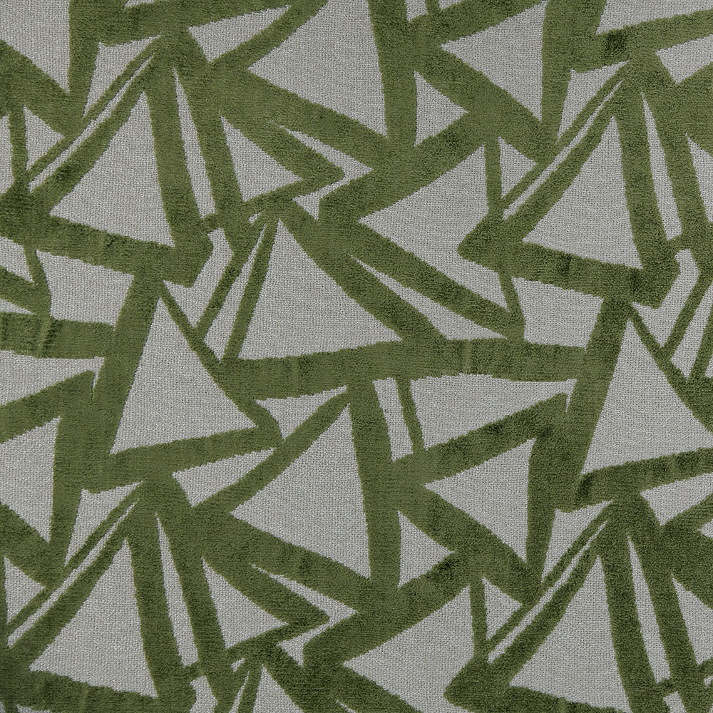NICHOLASJOHN INC NJ-QUADRATIC Olive Geometric   Fabric - NJ25-1199