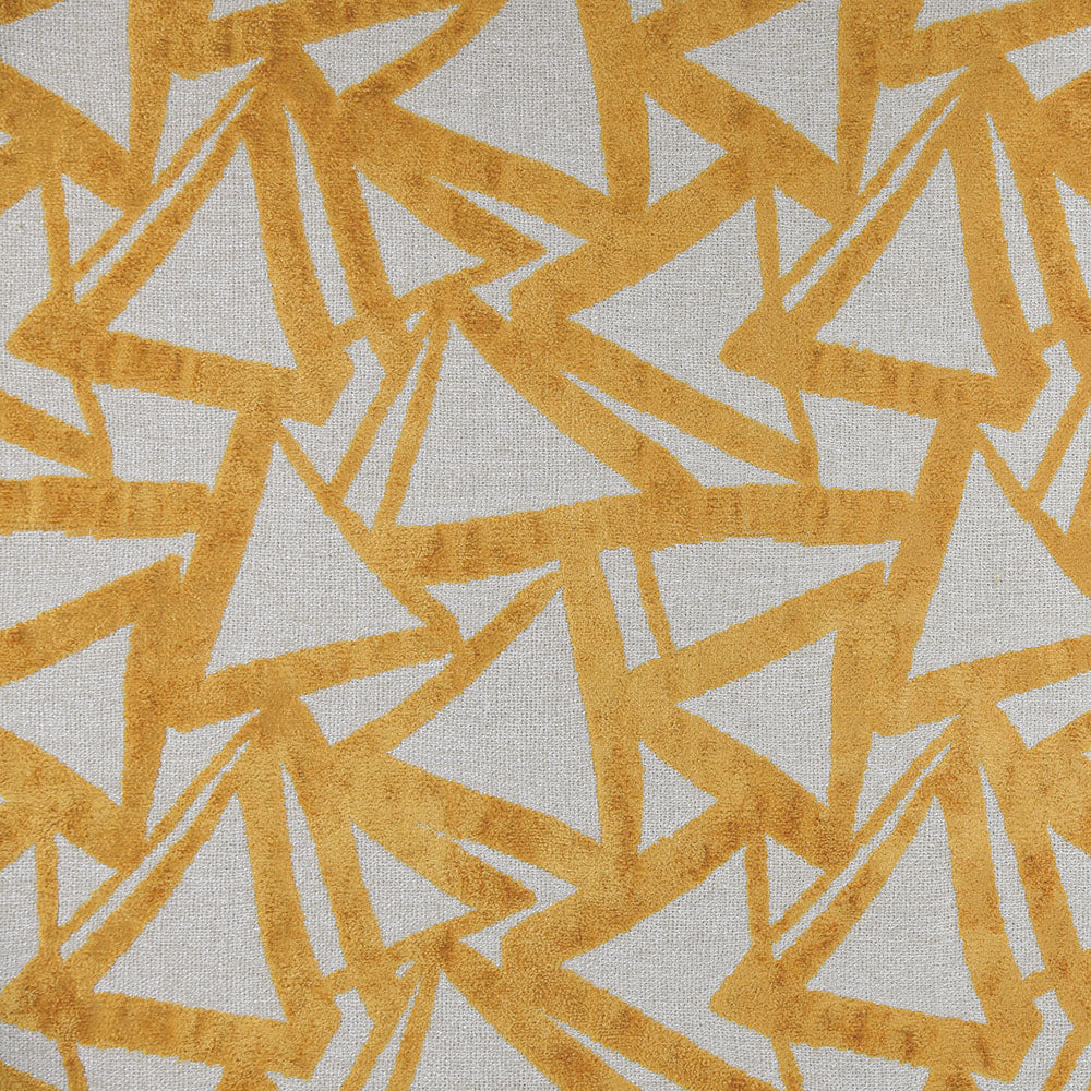 NICHOLASJOHN INC NJ-QUADRATIC Sunflower Geometric   Fabric - NJ25-1201