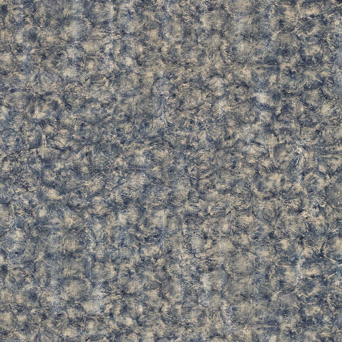 Blue-gray speckled marble wallpaper with beige flecks; vinyl wide-width wall covering.