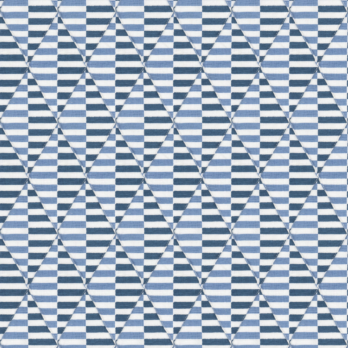 STOUT TEXTILES  MULTIPURPOSE,PRINT TRANSITIONAL,, GEOMETRIC BLUEBERRY   - ESPI-3
