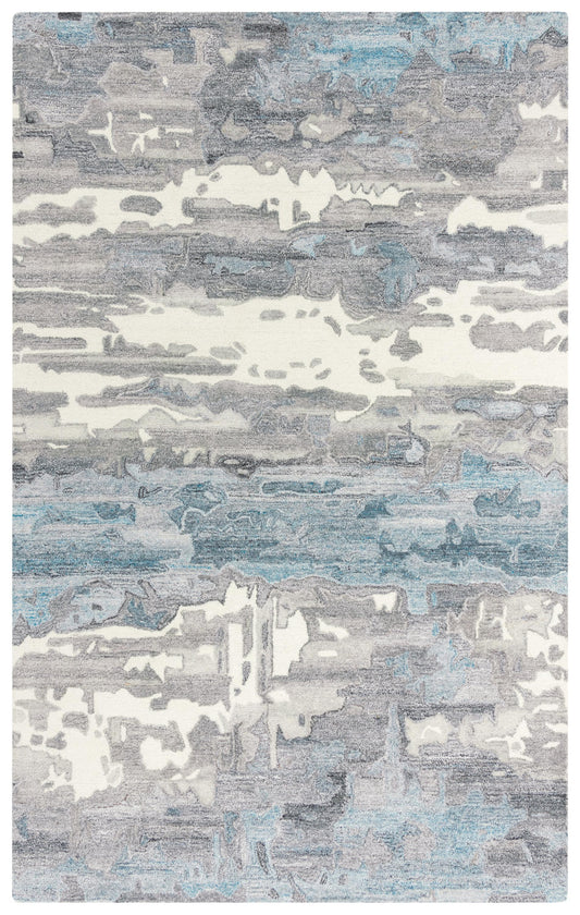 Essence contemporary rug, 5' x 8'.
