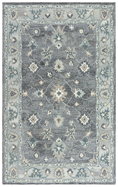 Traditional rug, 5' x 8'.