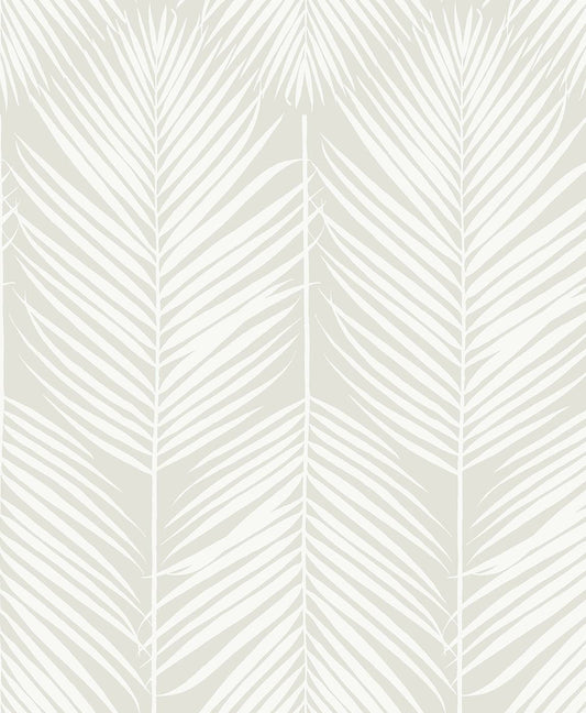 Etten Studios Etten Studios Online Athena Palm Botanical Coastal Beige Matte Sidewall - ET10805