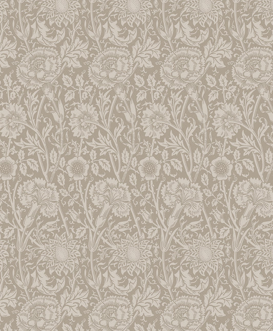 Etten Studios Legacy Prints Tonal Floral Trail Floral Vintage Brown Matte Sidewall - ET12508