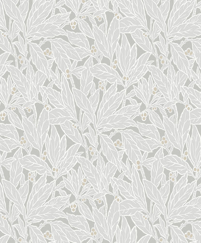 Etten Studios Legacy Prints Leaf and Berry Botanical Vintage Grey Matte  - ET12808