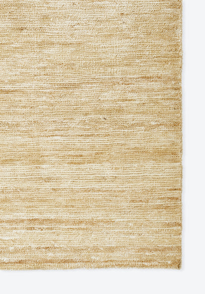 Natural beige runner rug with a subtle horizontal striped weave and textured surface.