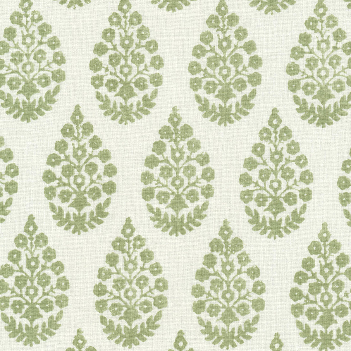 STOUT TEXTILES  MULTIPURPOSE,PRINT TRADITIONAL, MEDALLION SAGE   - EUCL-1