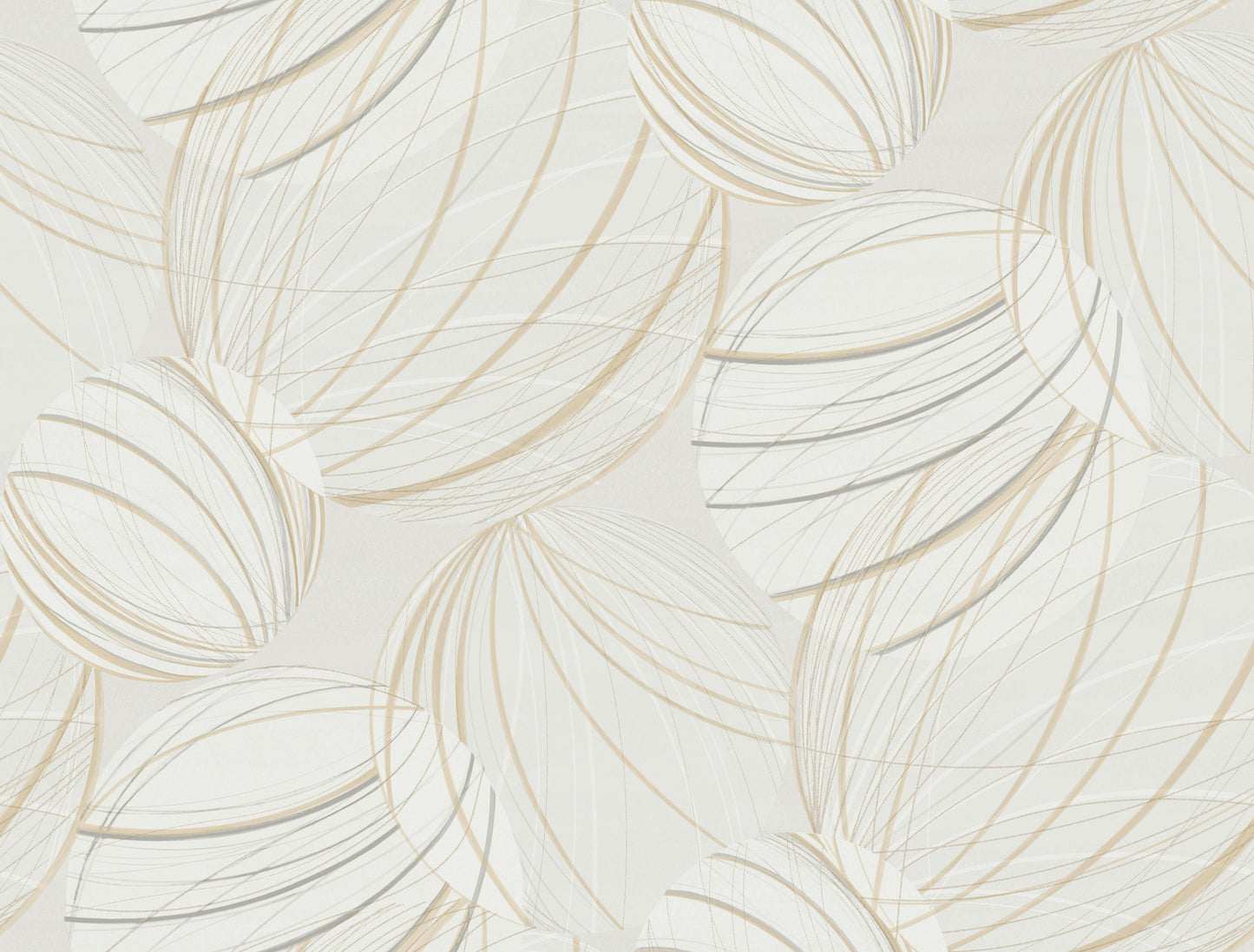York Wallcoverings Candice Olson Casual Elegance Floating Lanterns Blonde Wallpaper  Geometrics Greys   - EV3906
