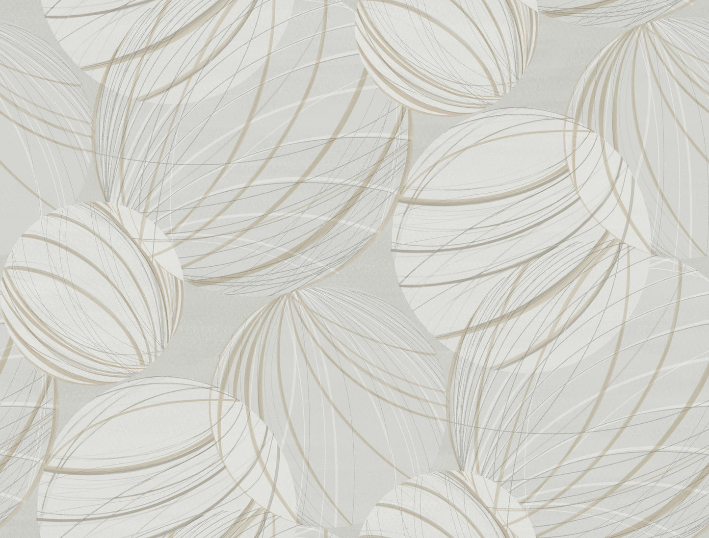 York Wallcoverings Candice Olson Casual Elegance Floating Lanterns Light Grey Wallpaper  Geometrics Greys   - EV3907