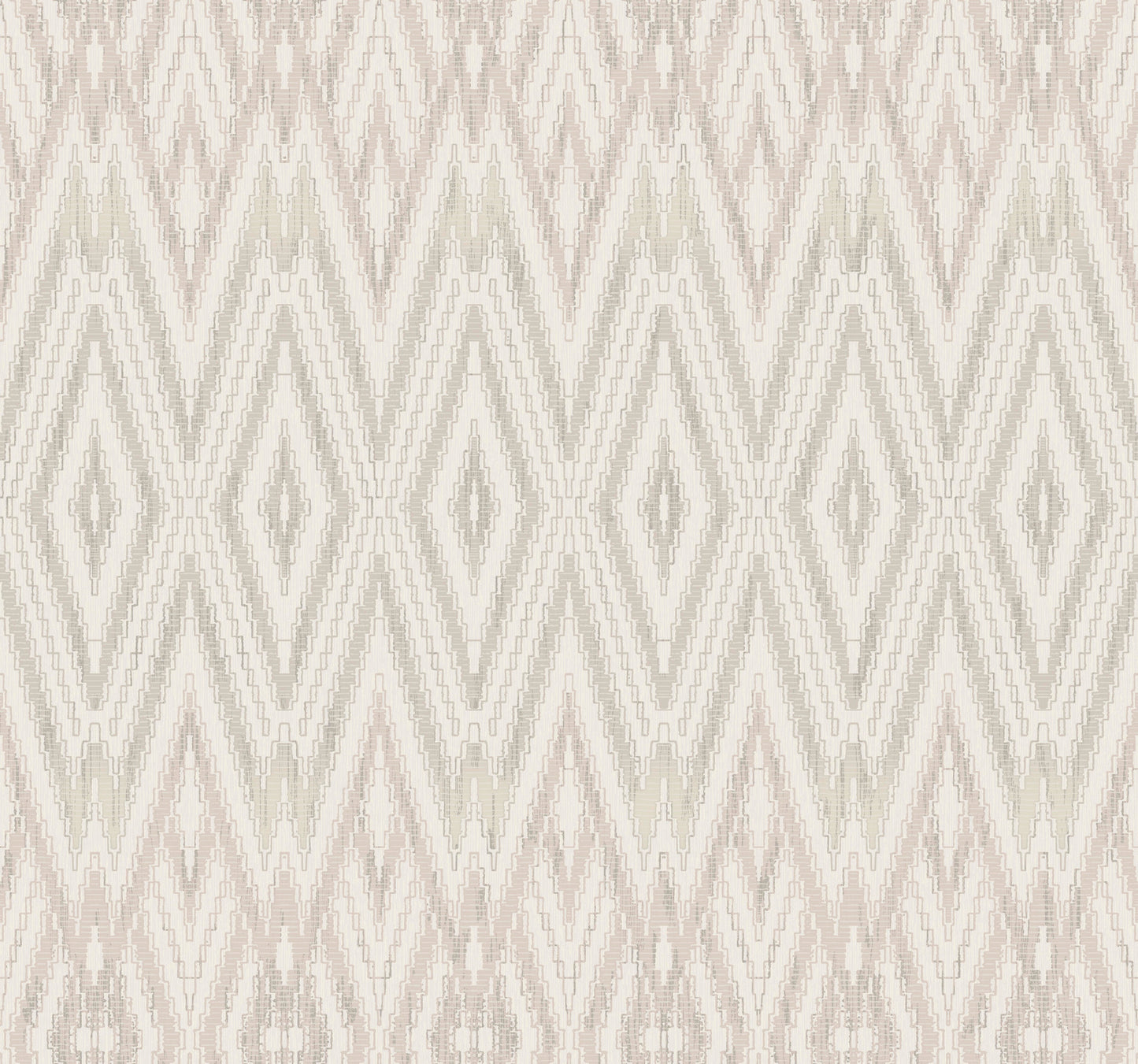 York Wallcoverings Candice Olson Casual Elegance Diamond Marquise Lavender Wallpaper  Geometrics Whites and Off-Whites   - EV3911