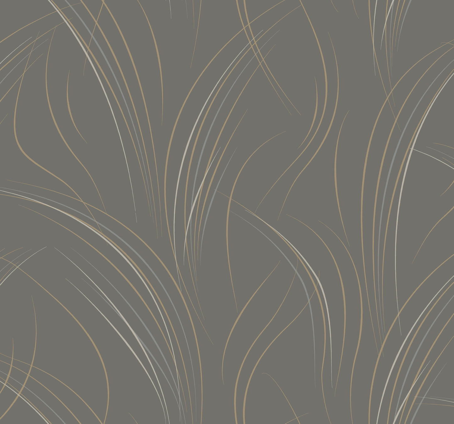 York Wallcoverings Candice Olson Casual Elegance Graceful Wisp Charcoal Wallpaper  Geometrics Greys   - EV3936