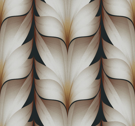 York Wallcoverings Candice Olson Casual Elegance Lotus Light Stripe Black Wallpaper  Stripes Blacks   - EV3954