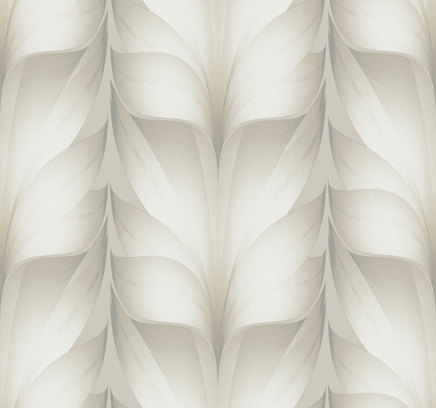York Wallcoverings Candice Olson Casual Elegance Lotus Light Stripe White Wallpaper  Stripes Whites and Off-Whites   - EV3955