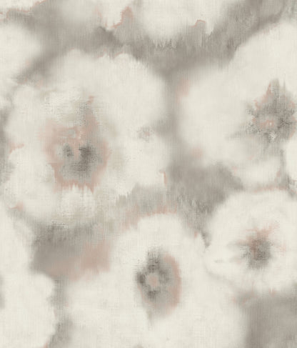 York Wallcoverings Candice Olson Casual Elegance Blended Floral Clay Wallpaper  Florals and Flowers Greys   - EV3963