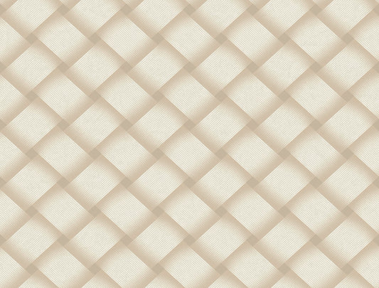 York Wallcoverings Candice Olson Casual Elegance Bayside Basket Weave Blonde Wallpaper  Weaves Browns   - EV3965