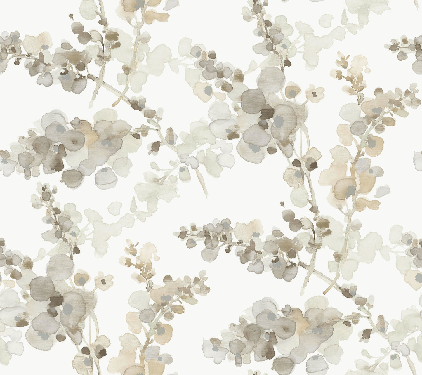 York Wallcoverings Candice Olson Casual Elegance Blossom Fling Blonde Wallpaper  Botanical Browns   - EV3973