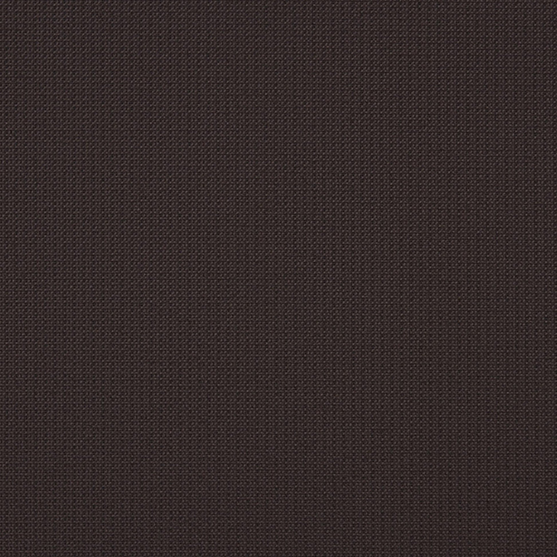 Dark brown woven fabric close-up with fine rib texture, suitable for upholstery or garments.