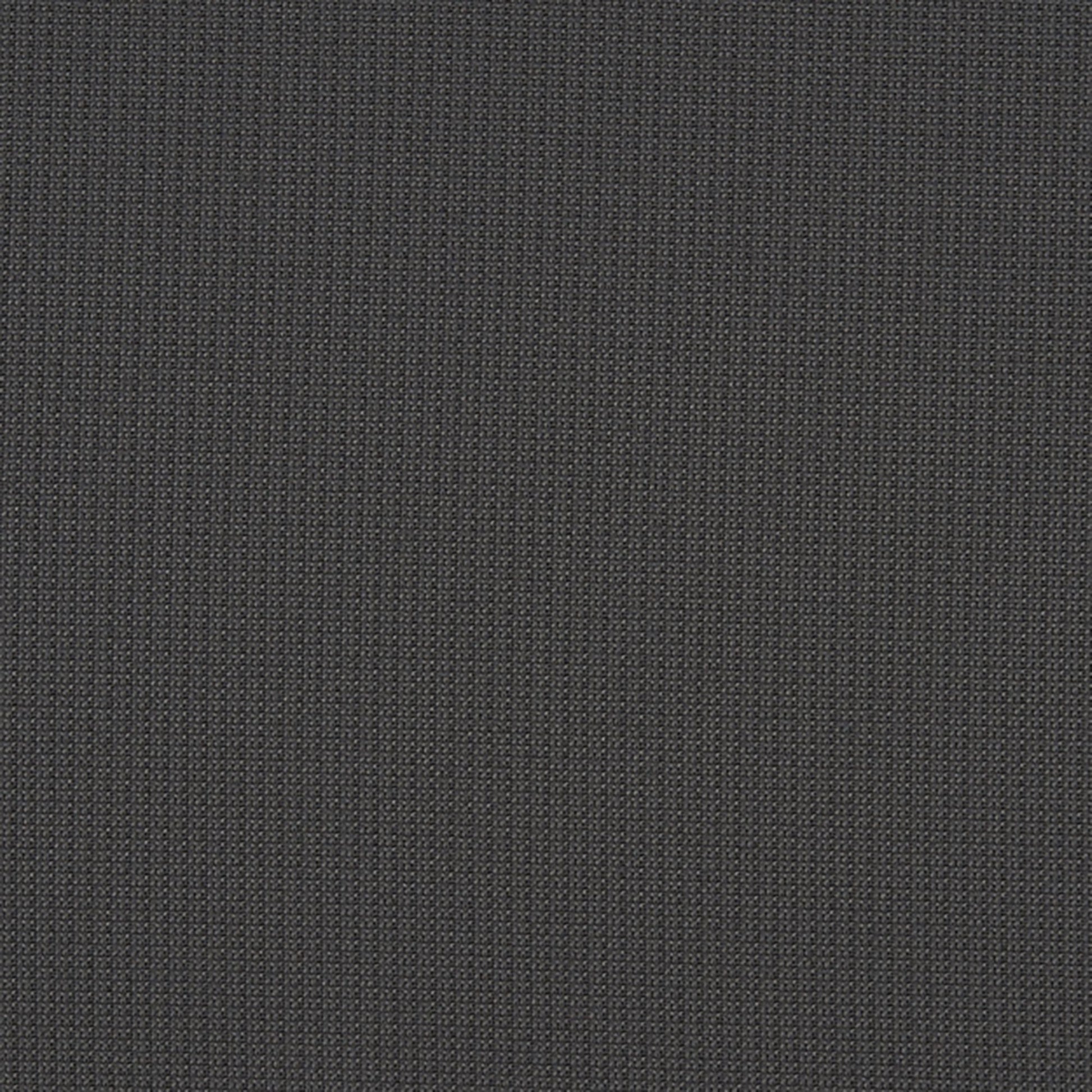 Dark charcoal gray woven fabric close-up, tight weave suitable for upholstery.
