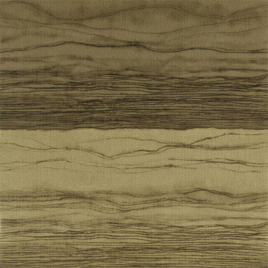 HARLEQUIN OUTLET Metamorphic Wallpaper Stripes Gold , Basalt   - EVIW112058