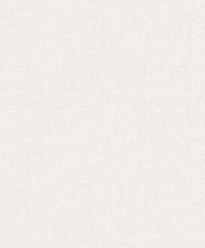 Seabrook Designs White Heron Abington Faux Linen Linen Contemporary Off-White Matte  - EW10100