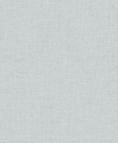 Seabrook Designs White Heron Abington Faux Linen Linen Contemporary Grey Matte  - EW10128
