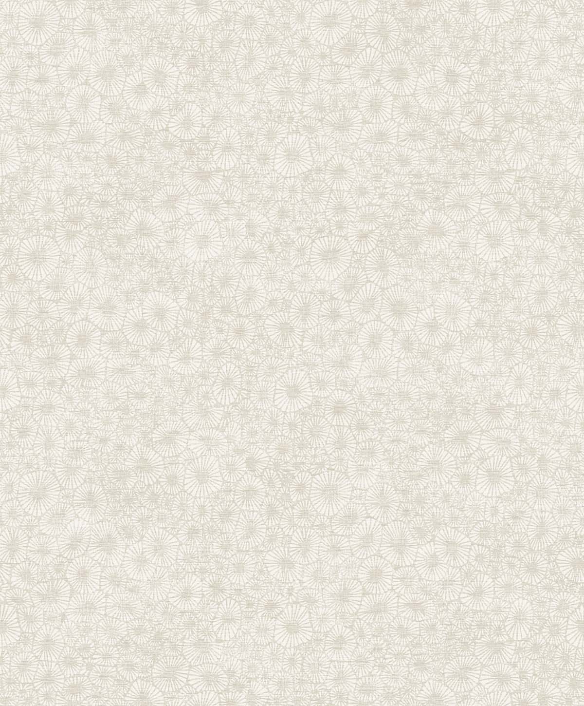 Seabrook Designs White Heron Windham Shells Abstract Contemporary Beige Metallic Sidewall - EW10705