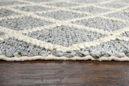 RIZZY HOME RUGS Ewe Complete me Contemporary 9' x 12' - D02EWE10600330912