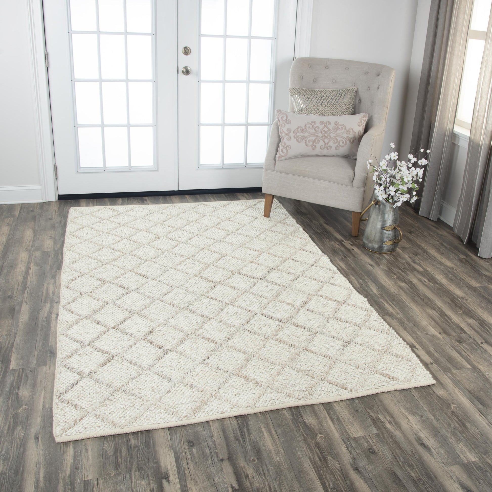 8' x 10' contemporary rug