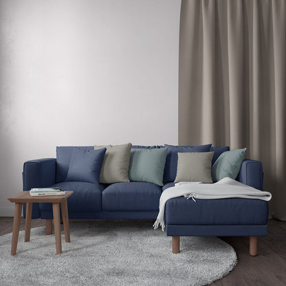 NICHOLASJOHN INC NJ-AUGUSTA Sapphire Solid   Fabric - NJ25-1225