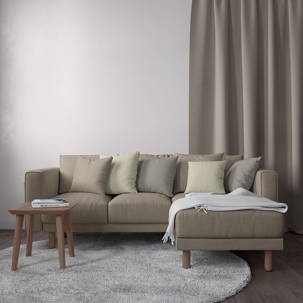 NICHOLASJOHN INC NJ-AUGUSTA Sand Solid   Fabric - NJ25-1232