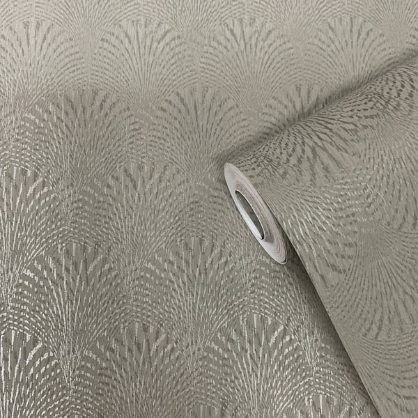 Galerie Wallcoverings Boutique Fan Galerie Wallcoverings  Beige   - F-AF7003