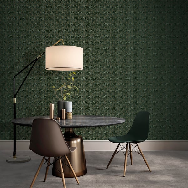 Galerie Wallcoverings Boutique Fan Galerie Wallcoverings  Gold   - F-AF7006