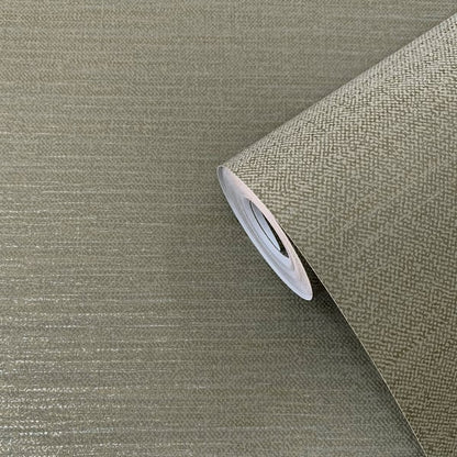 Galerie Wallcoverings Boutique Horizontal Weave Galerie Wallcoverings  Bronze, Brown   - F-FG6010