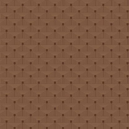 Galerie Wallcoverings Boutique Geo Key Galerie Wallcoverings  Orange   - F-PL3007