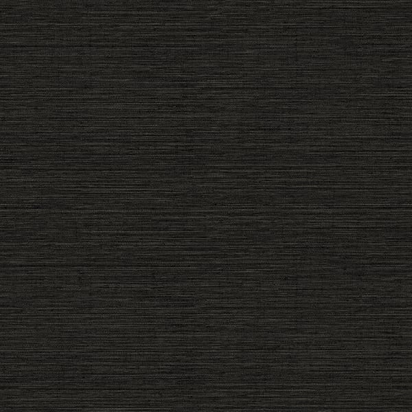 Galerie Wallcoverings Lustre Weave Galerie Wallcoverings  Black   - F-SR7008
