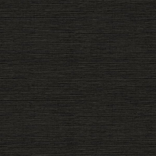 Galerie Wallcoverings Lustre Weave Galerie Wallcoverings  Black   - F-SR7008
