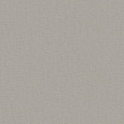Beige linen-textured wallcovering with a subtle woven pattern, sand color.
