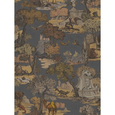 COLE & SON PRINT TOILE BRONZE,BROWN,   - F111/6024.CS.0