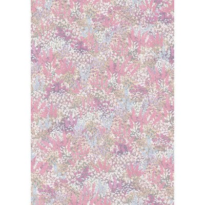 COLE & SON PRINT BOTANICAL & FLORAL PURPLE,LIGHT BLUE,PINK   - F121/1002.CS.0