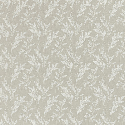 CLARKE AND CLARKE  BOTANICAL & FLORAL BEIGE,WHITE,   - F1440/02.CAC.0