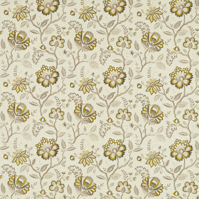 CLARKE AND CLARKE EMBROIDERY TEXTURE GREY,GOLD,   - F1543/01.CAC.0