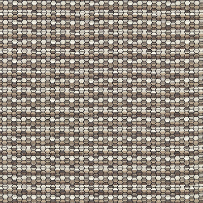 CLARKE AND CLARKE CHENILLE GEOMETRIC GREY,TAUPE,BLACK   - F1616/05.CAC.0