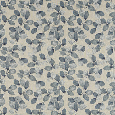 CLARKE AND CLARKE  BOTANICAL & FLORAL DARK BLUE,NEUTRAL,   - F1657/01.CAC.0