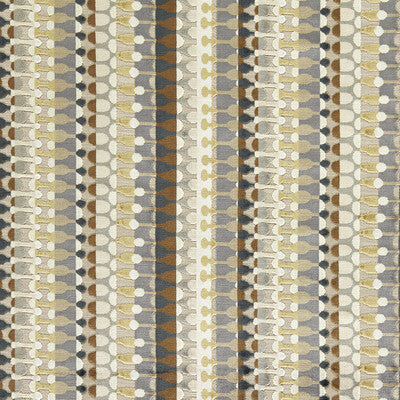 CLARKE AND CLARKE VELVET STRIPES GREY,BEIGE,SLATE   - F1687/04.CAC.0