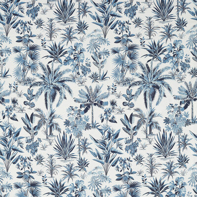 CLARKE AND CLARKE  BOTANICAL & FLORAL BLUE,DARK BLUE,WHITE   - F1711/01.CAC.0