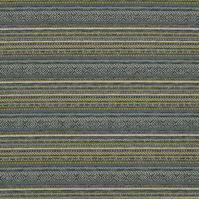 CLARKE AND CLARKE CHENILLE STRIPES GREEN,CELERY,IVORY   - F1720/01.CAC.0