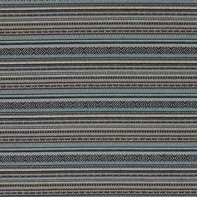 CLARKE AND CLARKE CHENILLE STRIPES BLUE,LIGHT BLUE,GREY   - F1720/02.CAC.0